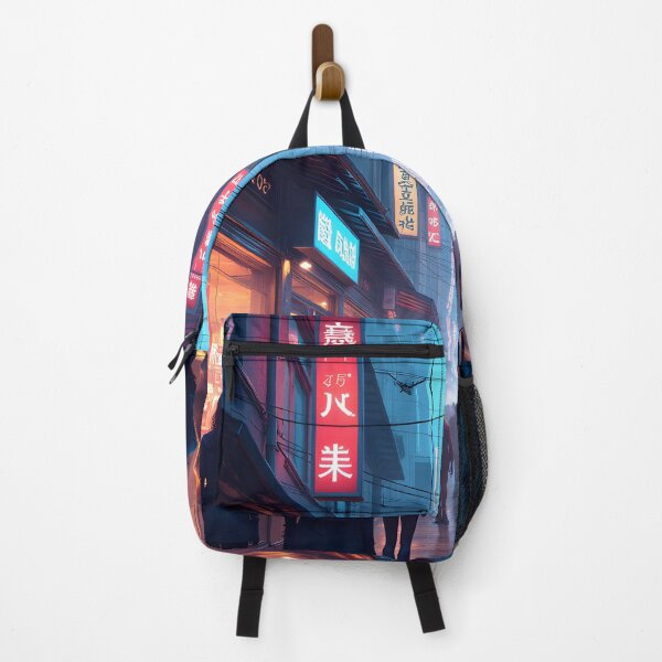 Item preview, Neon Alleyway: A Cyberpunk Urban Nightscape designed and sold by oanaunciuleanu.
