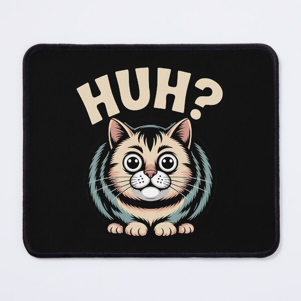 Item preview, Huh Cat Chonky Meme - This is the perfect gift for anyone who loves cats, enjoys memes, and has a great sense of humor. designed and sold by ZyziowskyArt.