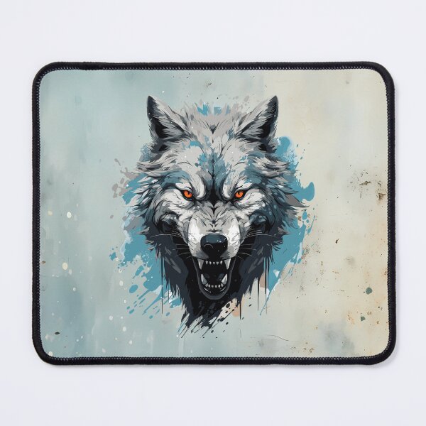 Item preview, Freki the Fierce – Odin’s Snarling Wolf designed and sold by MysticOzzy.