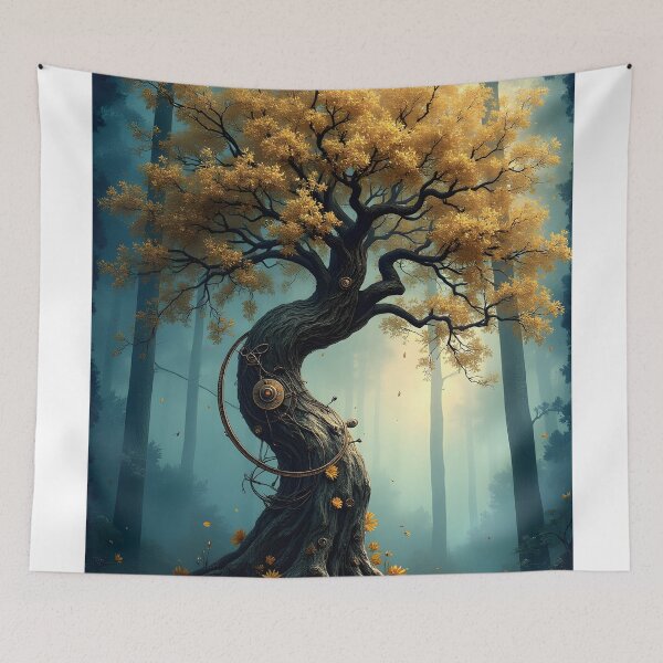 Item preview, The Enchanted Spiral Tree designed and sold by oanaunciuleanu.