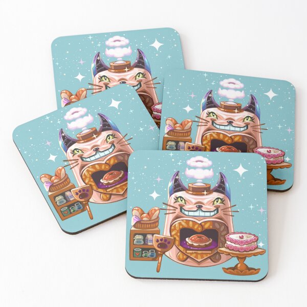 Item preview, Cute Cat Oven Bakery Sunhaven Fanart designed and sold by Savi Singh.