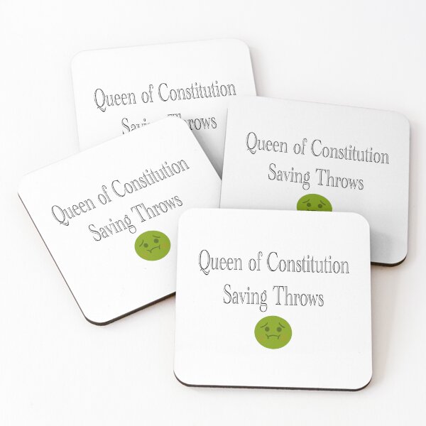 Item preview, Queen of Constitution Saving Throws designed and sold by Kayleigh DeWalt.