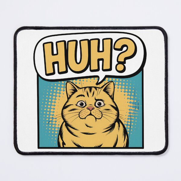 Item preview, Huh Cat Chonky Meme -  This is the perfect gift for anyone who loves cats, enjoys memes, and has a great sense of humor. designed and sold by ZyziowskyArt.