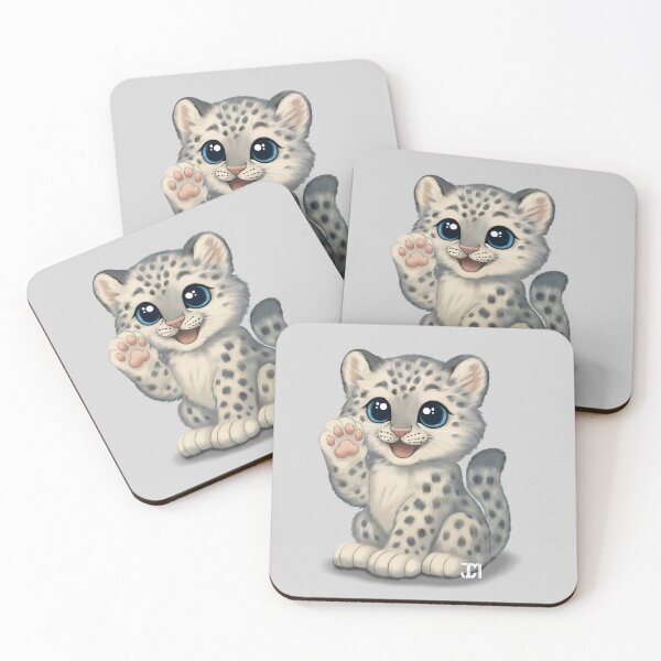 Item preview, Snow leopard designed and sold by JuliartJcmm.
