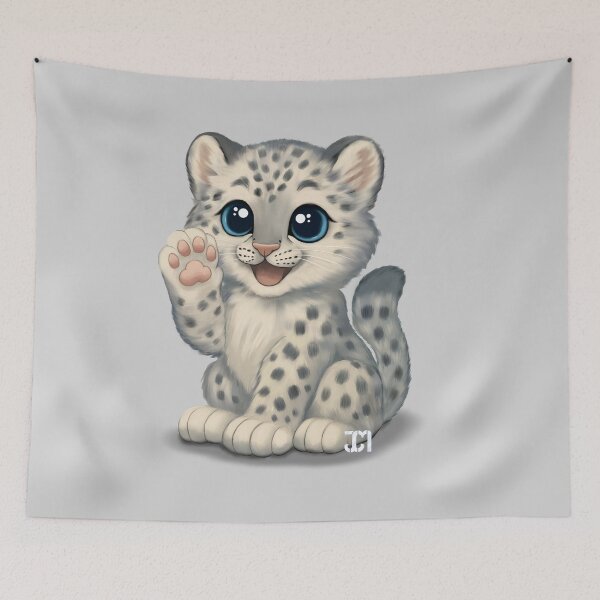 Item preview, Snow leopard designed and sold by JuliartJcmm.
