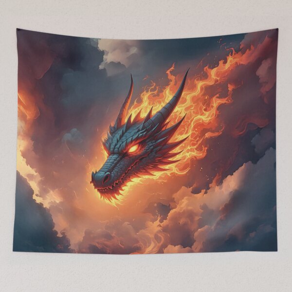 Item preview, Dragon with a fierce gaze designed and sold by Marcu Ioachim.