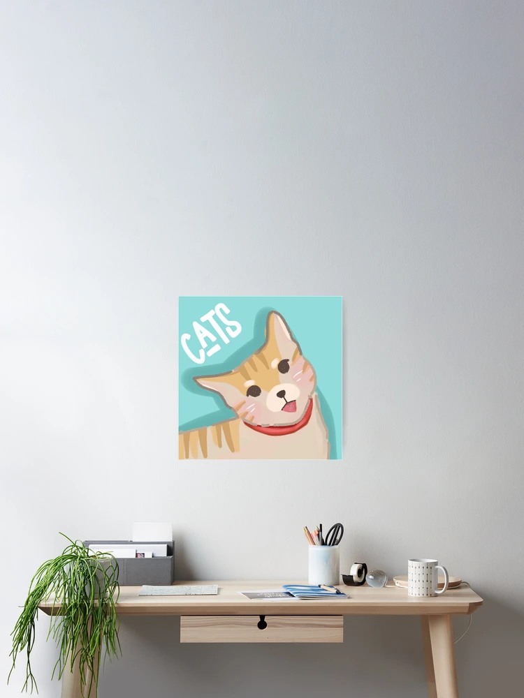 Thumbnail 2 of 3, Poster, The Cat designed and sold by RJRDesignStore1.