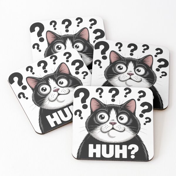 Item preview, Huh Cat Chonky Meme -  This is the perfect gift for anyone who loves cats, enjoys memes, and has a great sense of humor. designed and sold by ZyziowskyArt.