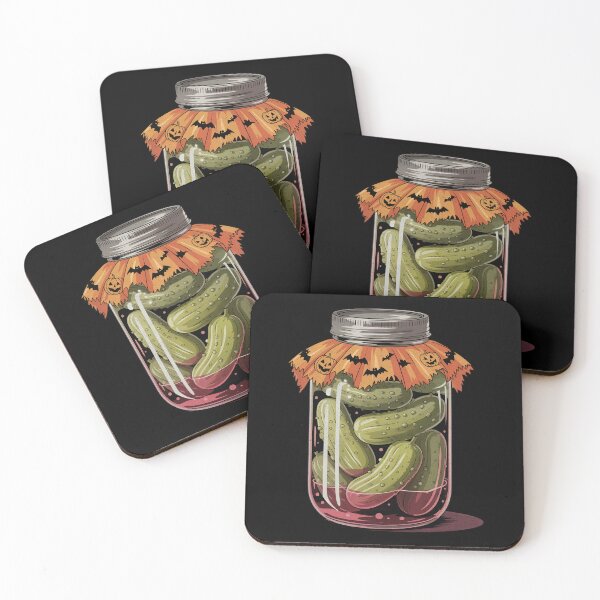 Aperçu de l'œuvre Pot de cornichons hanté et amusant pour Halloween créée et vendue par Vexel Studio.