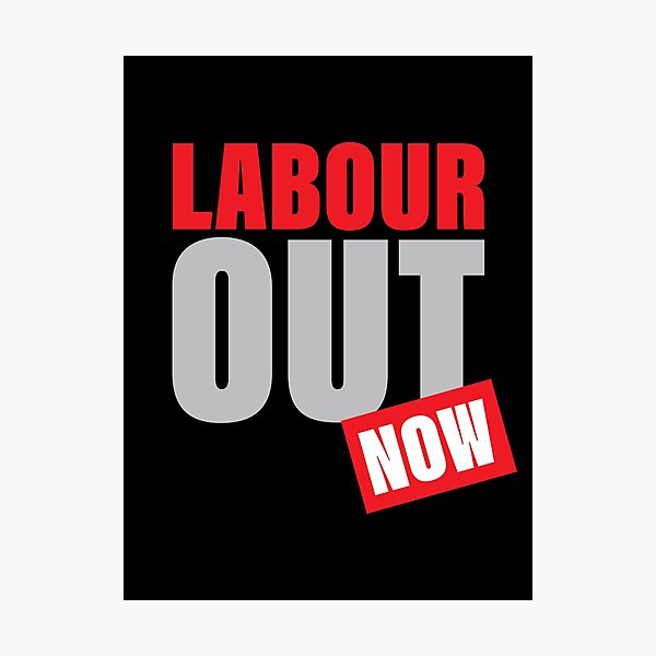 Item preview, Labour out now designed and sold by Gammonandpineapple.