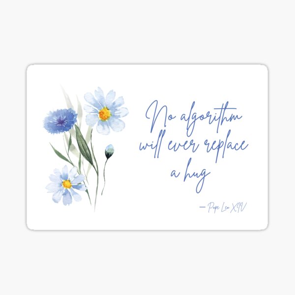 Item preview, No Algorithm Will Ever Replace a Hug designed and sold by artbyisab.