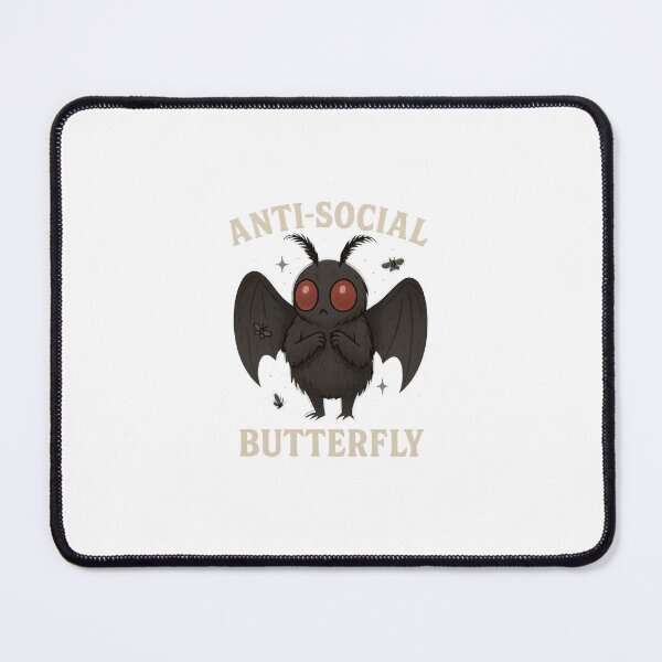 Item preview, Anti-Social Butterfly - Mothman designed and sold by ResinandRelics.