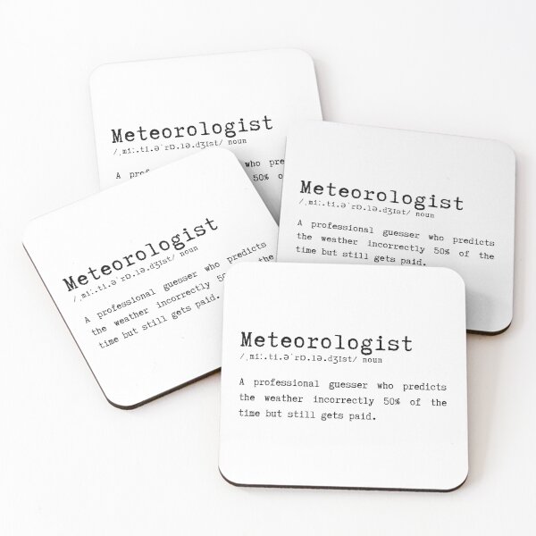 Item preview, Funny Meteorologist Job Definition Quote designed and sold by HasHs.