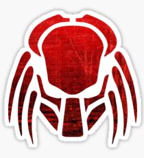 PREDATOR RED RUSTIC Sticker