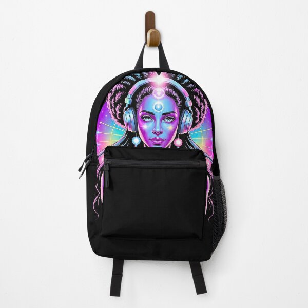 Item preview, DJ Chakra Goddess - Cyberpunk Mystic designed and sold by VibrArtco.