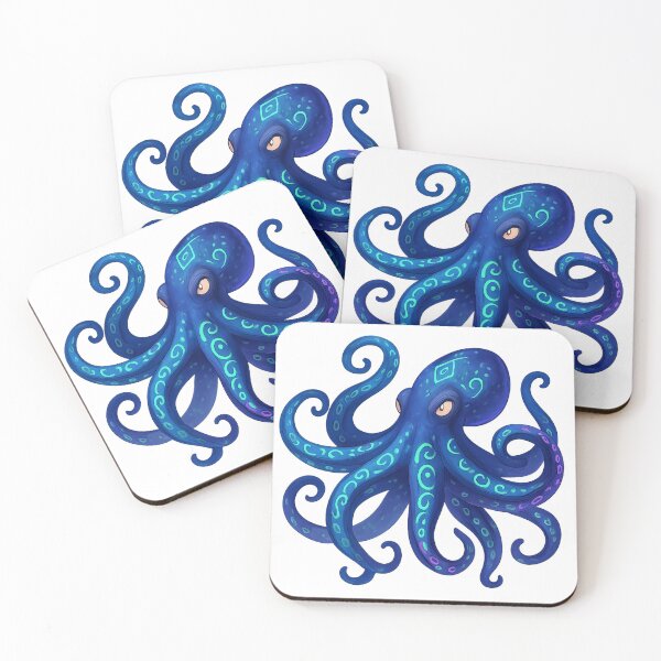 Item preview, Abyssal Octopus – Elemental Sea Rune Beast designed and sold by ElementalBeast1.