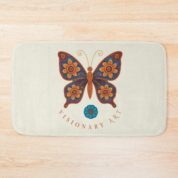 Item preview, Sacred Butterfly of Transformation / Vionary Art / Huichol Art designed and sold by CreandoLuzPDLL.