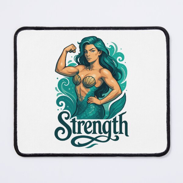 Item preview, Strong Mermaid Water Woman Strength Gift designed and sold by Pineapple-Tree.