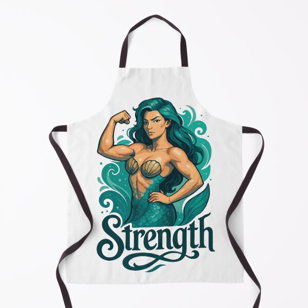 Item preview, Strong Mermaid Water Woman Strength Gift designed and sold by Pineapple-Tree.