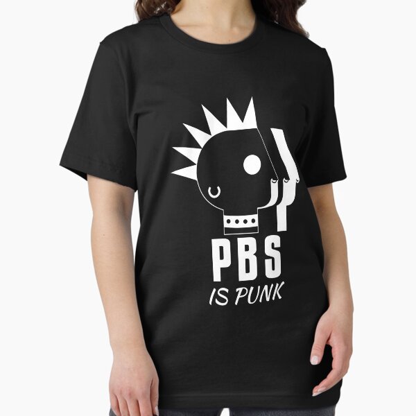 Item preview, PBS Is Punk, Retro Public Broadcasting Service, 70s 80s Nostalgia, Save PBS, Political Protest designed and sold by Annietong.