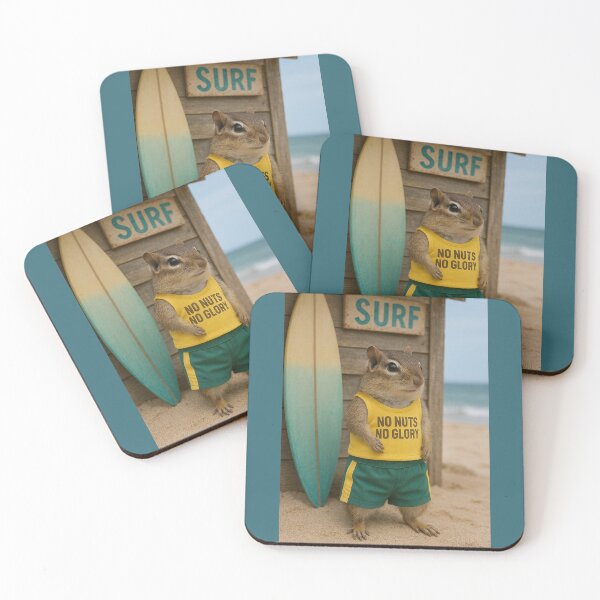 Item preview, Surf's Up: No Nuts No Glory designed and sold by Tridentulus.