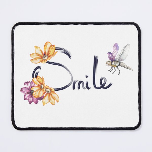 Item preview, Smile with flowers designed and sold by Darya Bogatskaya79.