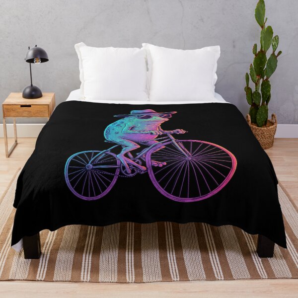 Item preview, Frog on Bicycle with Sunglasses designed and sold by TeeARTHY.
