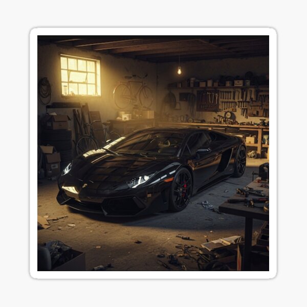 Aperçu de l'œuvre Supercar dans l'Atelier d'Artiste créée et vendue par BrookstheA.