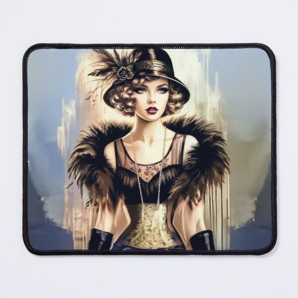 Item preview, Retro Flapper Girl 11 designed and sold by Made-by-Gus.