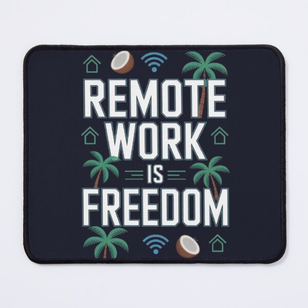 Item preview, Remote Work designed and sold by JediKittenWars.