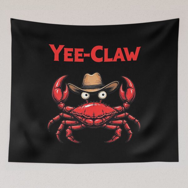 Item preview, Yee-Claw Cowboy Crab Funny designed and sold by TeeARTHY.