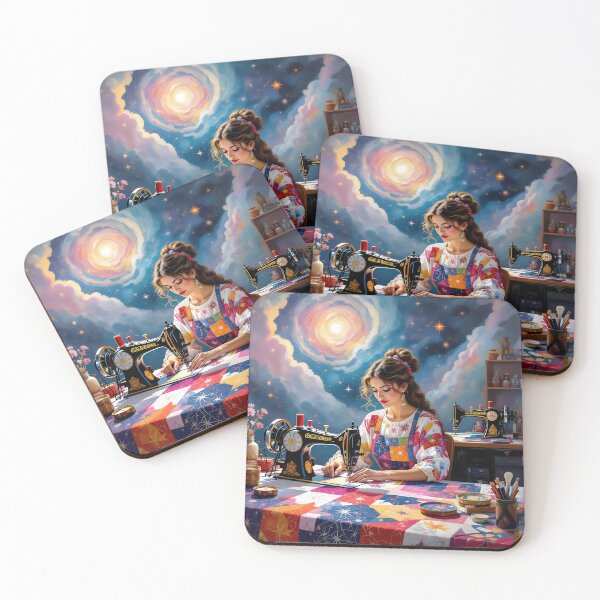 Item preview, Celestial Quilter In A Quilting Room - Quilting Lovers - For Quilters designed and sold by Wiss2Arts.