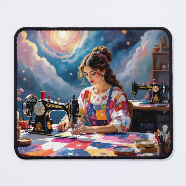 Item preview, Celestial Quilter In A Quilting Room - Quilting Lovers - For Quilters designed and sold by Wiss2Arts.