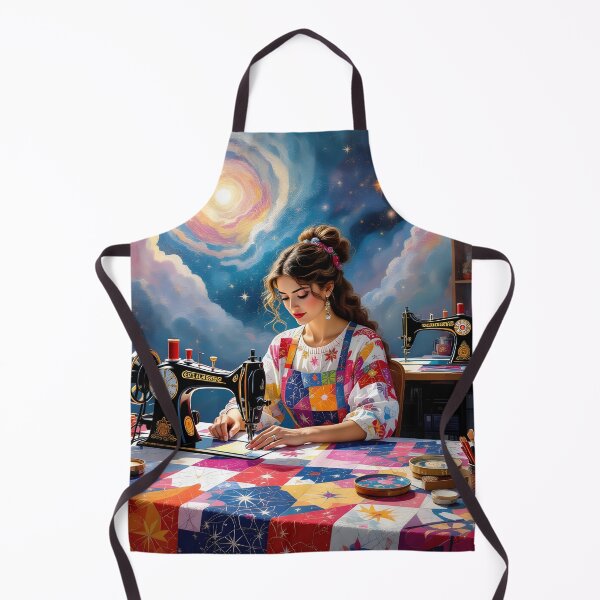 Item preview, Celestial Quilter In A Quilting Room - Quilting Lovers - For Quilters designed and sold by Wiss2Arts.