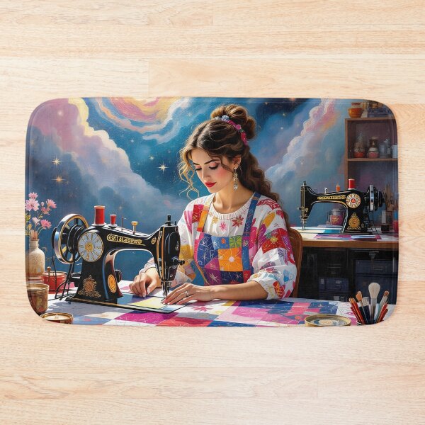 Item preview, Celestial Quilter In A Quilting Room - Quilting Lovers - For Quilters designed and sold by Wiss2Arts.