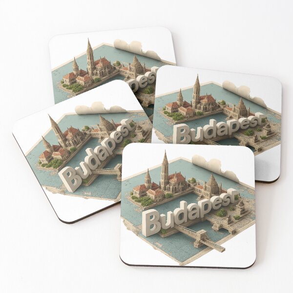 Item preview, Budapest map designed and sold by Kogart.
