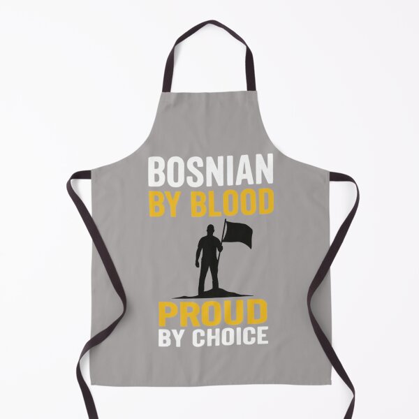 Item preview, Bosnian by Blood. Proud by Choice – Patriotic Flag Design designed and sold by Mood Printz.