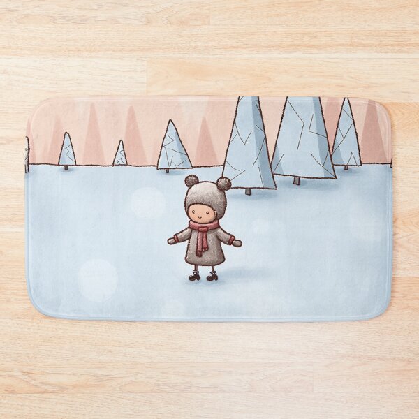 Item preview, First Snow – Cozy Forest Walk designed and sold by Whimsical Hug.