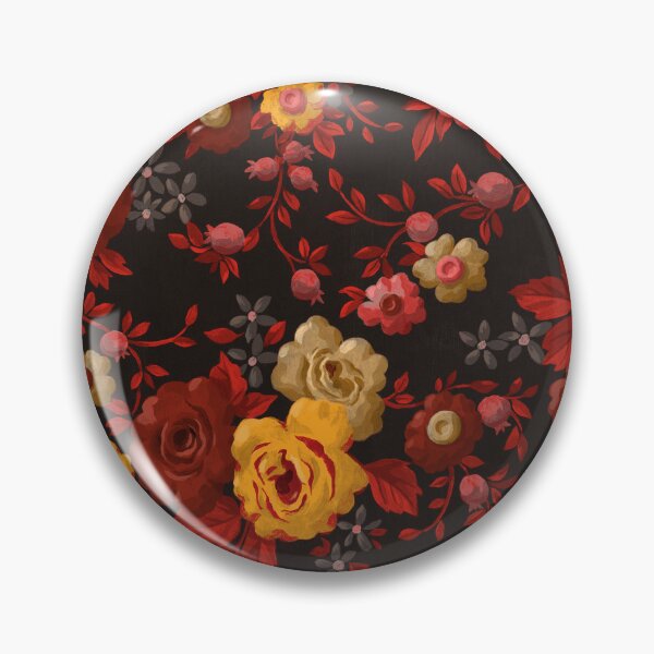 Item preview, Dark Moody Floral Pattern designed and sold by Steve Haskamp.