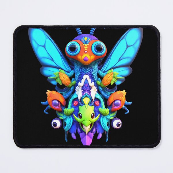 Item preview, Alien Bug Neon Kids Sci Fi designed and sold by Static-Fractal.