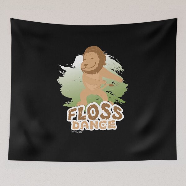 Item preview, Floss Dance Move Lion designed and sold by TomGiantDesigns.