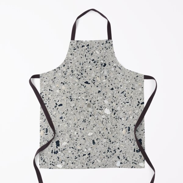 Item preview, Terrazzo Stone Floor Texture with Gray and Black Pebble Pattern - AI Generated designed and sold by SurfaceCraft Studio.