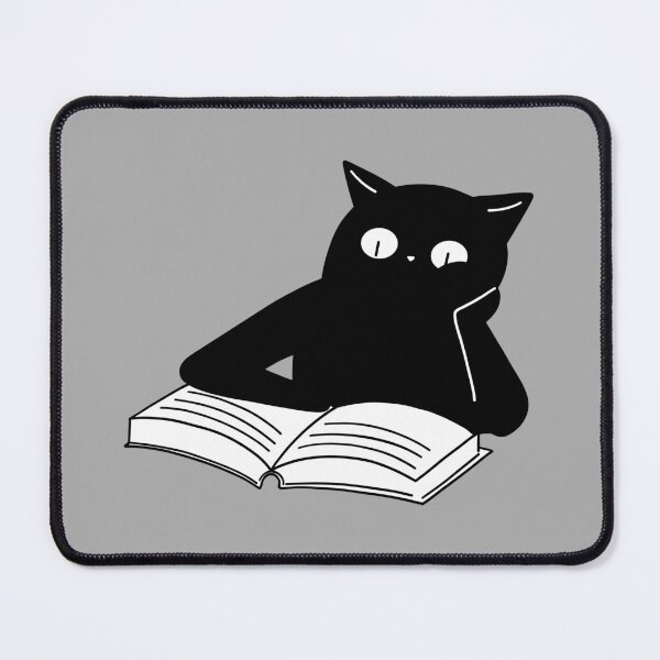 Item preview, Cat reading designed and sold by Neadoodles.