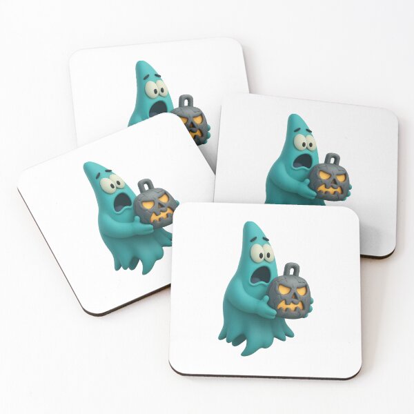 Item preview, SpongeBob SquarePants - Patrick Star Dressed as a Ghost. Halloween designed and sold by DibujandoPorfa.
