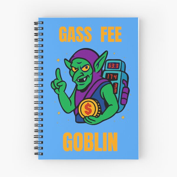 Item preview, “Gas Fee Goblin”. - Project on irregularities in cryptocurrency transactions designed and sold by BitCrop.