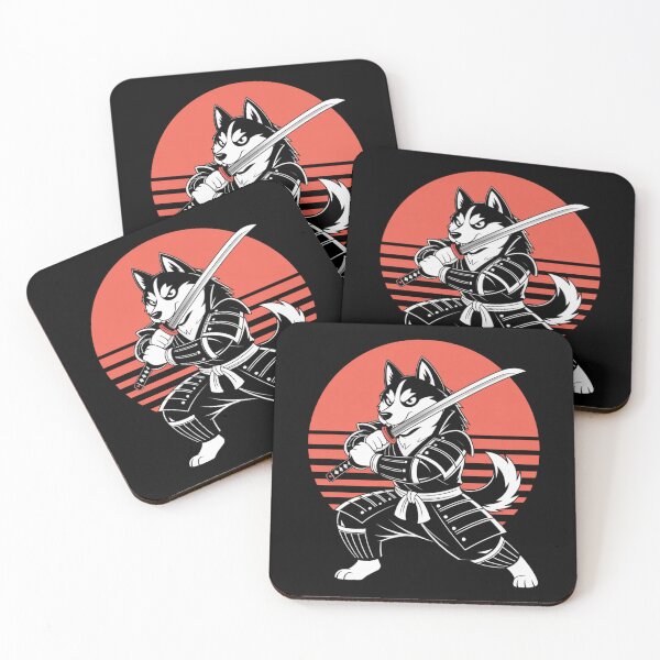Item preview, Husky dog samurai  designed and sold by Flexybk2.