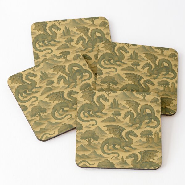Item preview, Medieval style dragons designed and sold by Dragonlit.