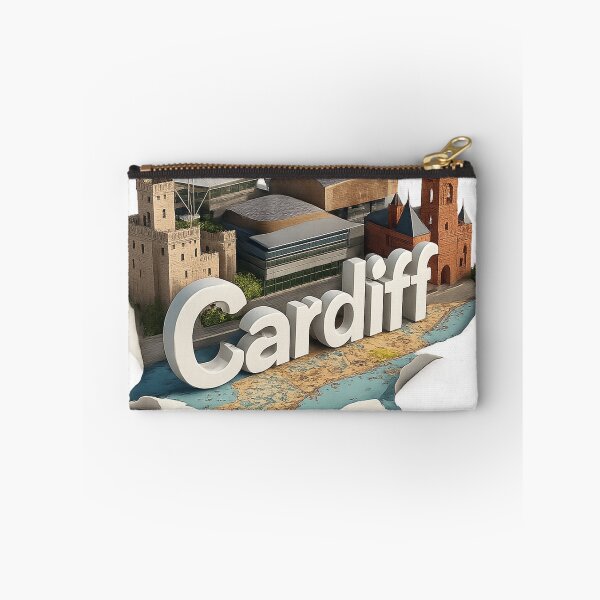 Item preview, Cardiff map designed and sold by Kogart.