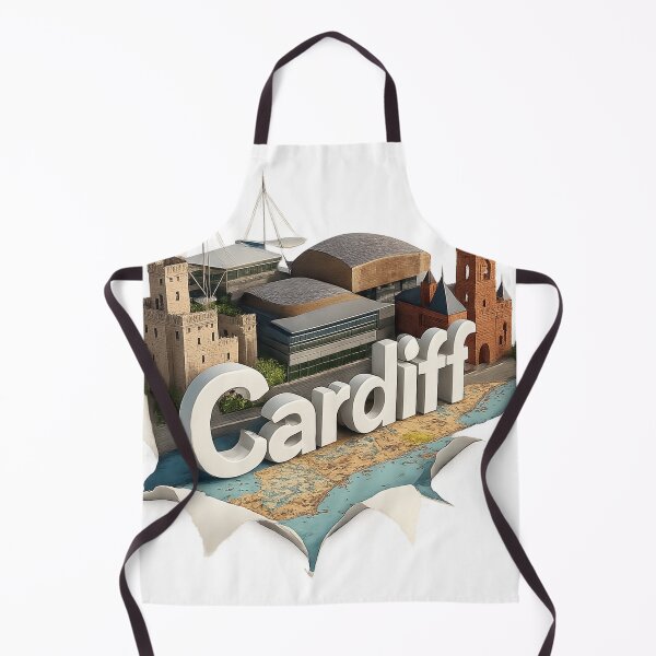 Item preview, Cardiff map designed and sold by Kogart.
