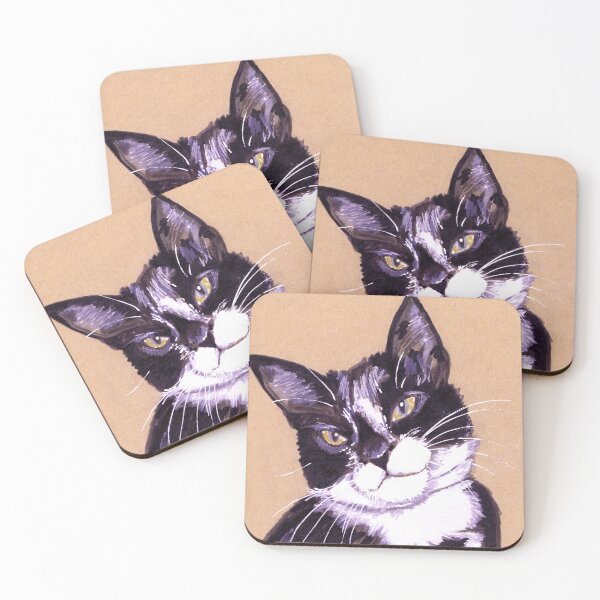 Item preview, Realistic Drawing of War Hero Simon the Cat—Felis catus designed and sold by Sheila Singhal.